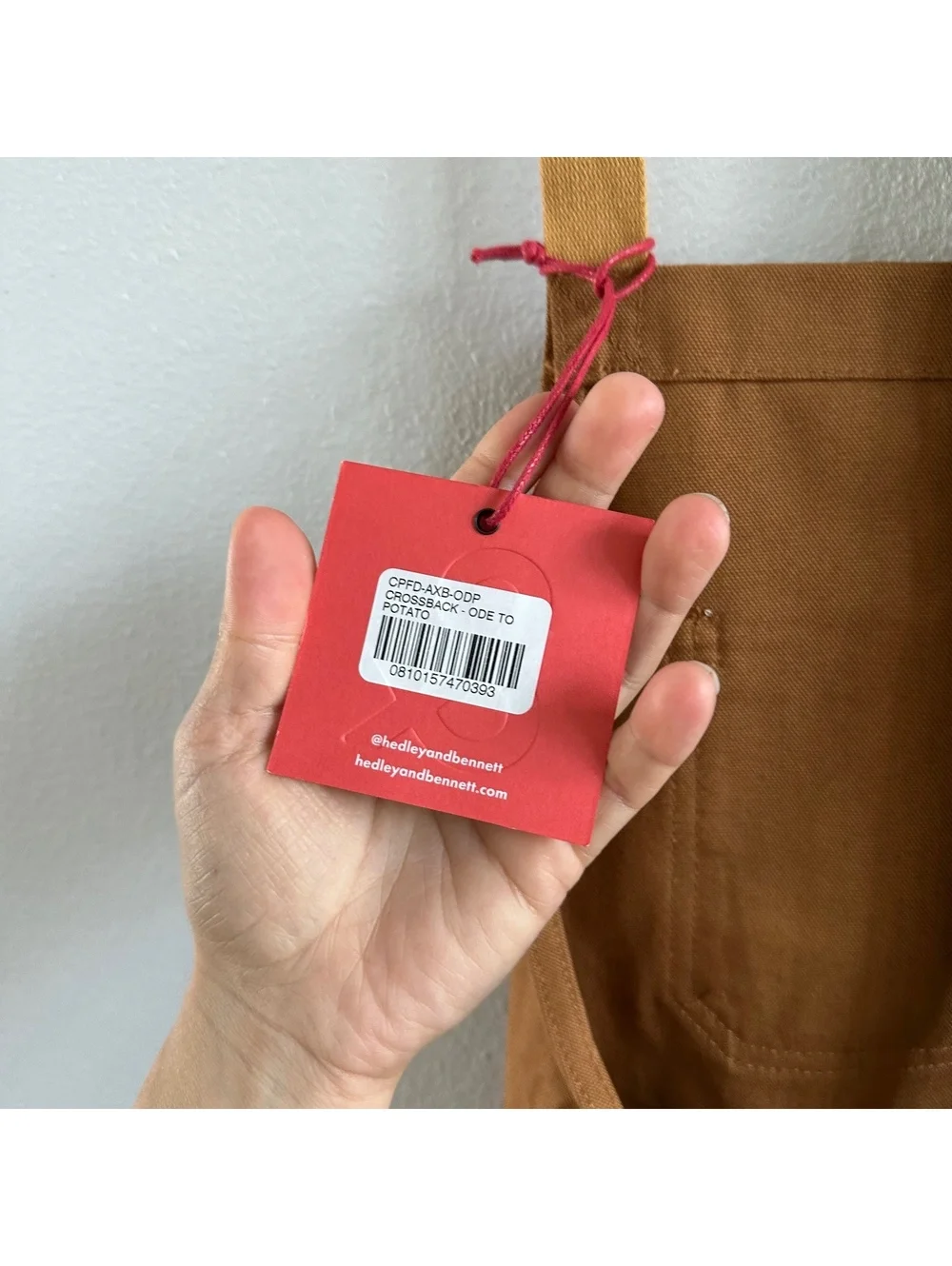 Hedley & Bennet Ode to Potato Crossback Apron